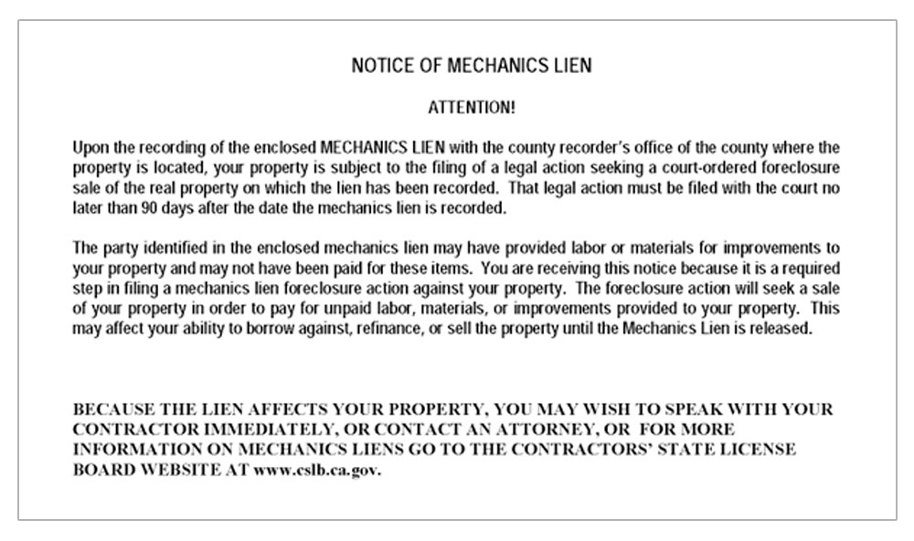 California Lien Laws and Other Construction Claim Remedies - Webinar